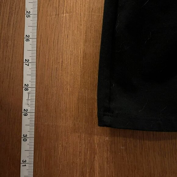 🐻Size 2X - Ava-Viv - Black Short Sleeve Knit Pullover w/Twisted Front - Picture 6 of 6